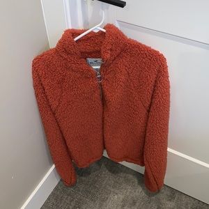 Hollister Furry Puffer Jacket